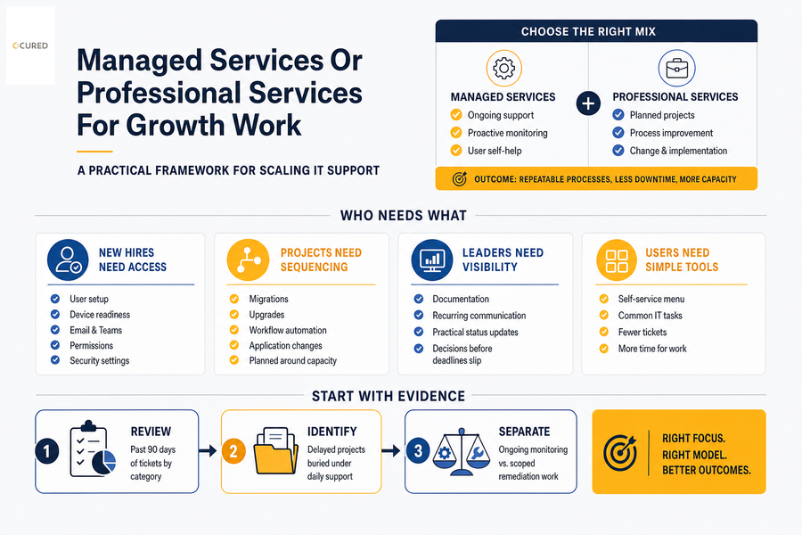 managed services vs professional services